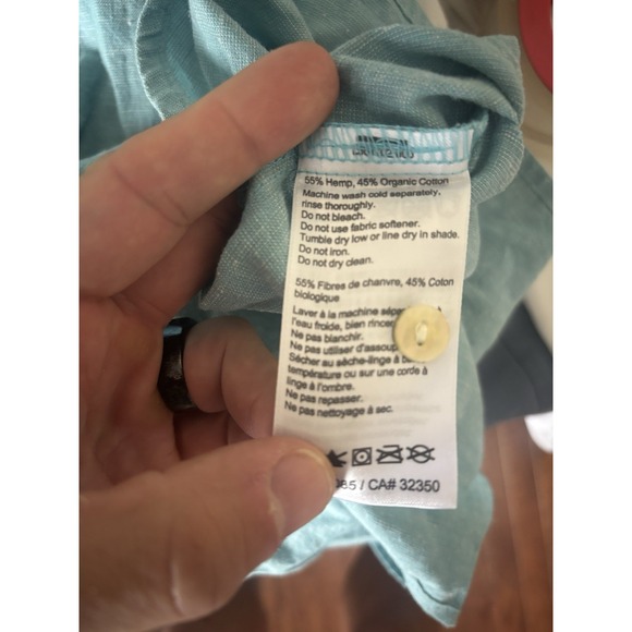 NWT Outdoor Research Top Medium Popover Tunic Coralie Long Sleeve Hemp Green - Picture 4 of 7